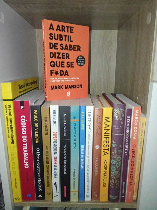 Lote de Livros – Marketing, Vendas e Visual Merchandising