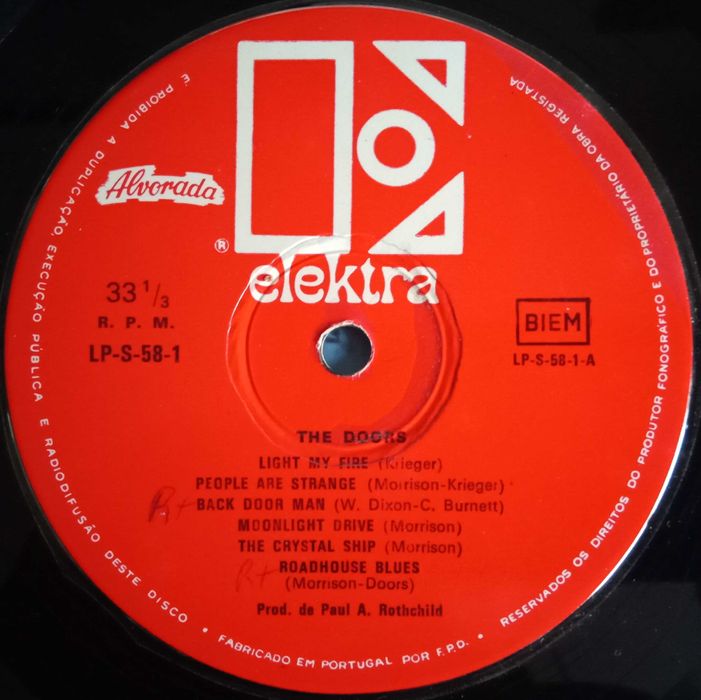 Doors	- - - - -	13	- - - - -	LP