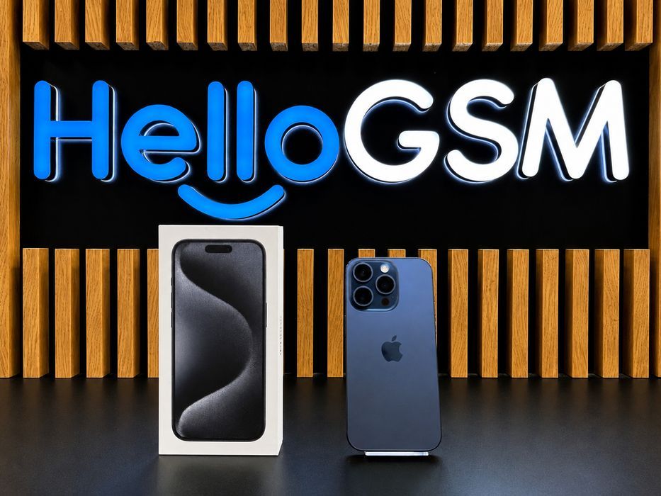 iPhone 15 pro max [256 GB] Niebieski Blue Titanium - Bat 87% - Gwarancja 12 MC - Pudełko - Faktura