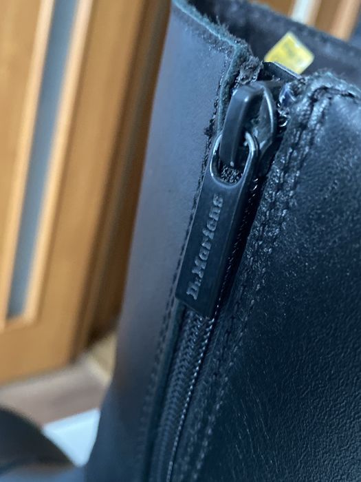 Ботинки Dr. Martens Chelsea Zip Audrick Tall Platform Black, Размер 40