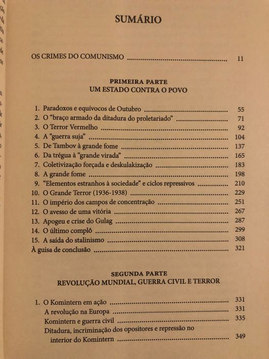 O Livro Negro do Comunismo. Crimes, Terror e Repressão