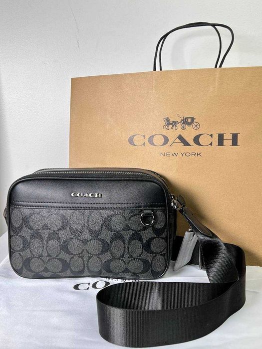 Сумка Coach Graham черная