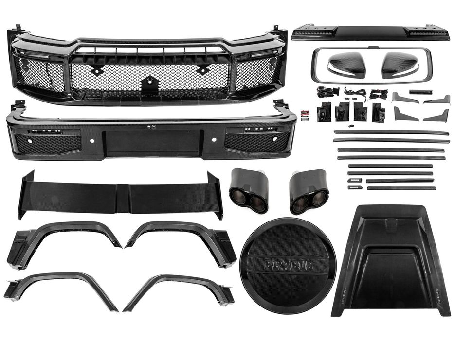Mercedes G сlass W465 2025- рр. Комплект обвісів BRB 800 Carbon