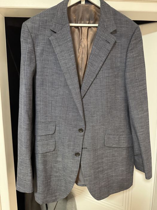 Marynarka Marks&Spencer wełna / len 54