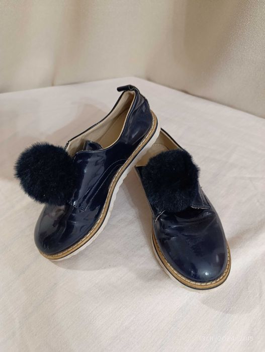 Sapato verniz marinho