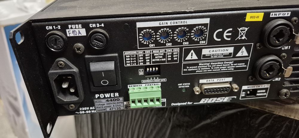Wzmiaczniacz Bose Entero 4400