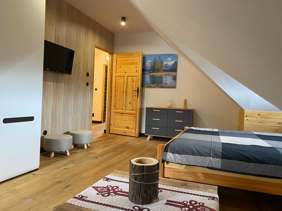 Domek w górach z balią do wynajęcia na wyłączność Sauna Ferie Zawoja