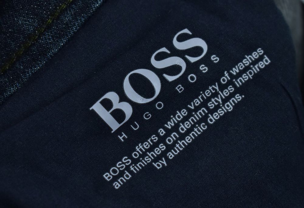 Hugo Boss Delaware 020 Slim Fit Spodnie Jeansy Męskie W34 L36