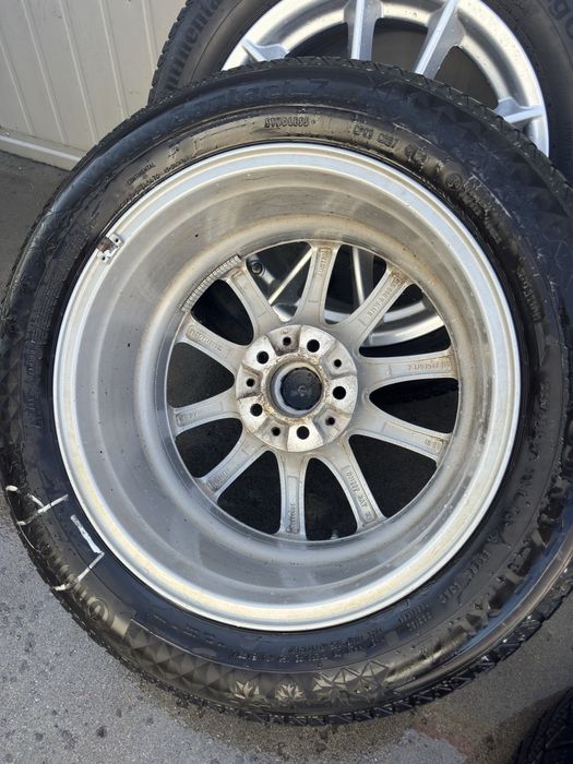 Koła/Felgi BMW 17 5x112 z oponami zimowymi Continental (6/7mm)
