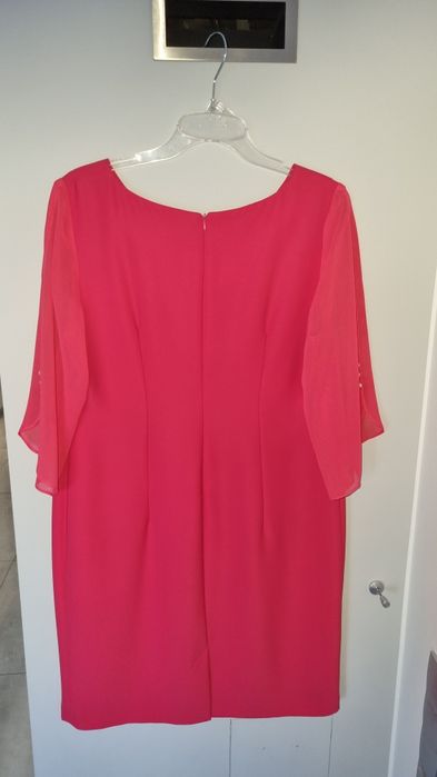 Elegancka piękna sukienka Wesele Komunia chrzest  rozm.44 xxl