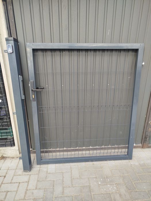 Bramka(furtka)malowana proszkowo