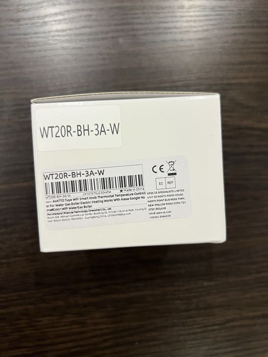 Термостат терморегулятор для газового котла Avatto Tuya