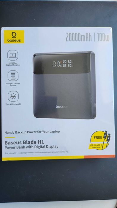 Powerbank Baseus Blade H1 100W 20000 mAh