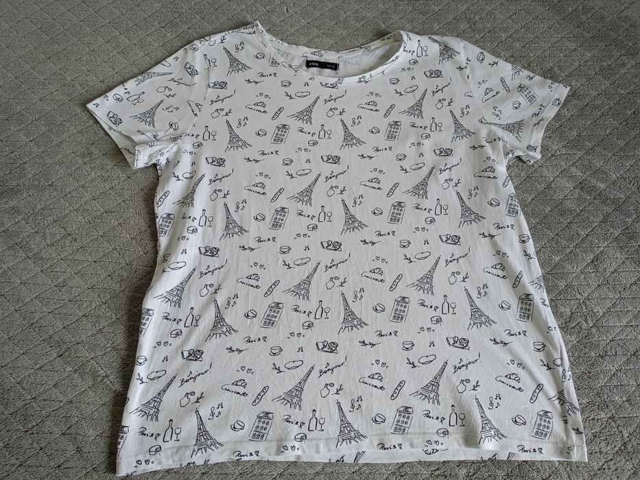 T-shirt Francja Sinsay L