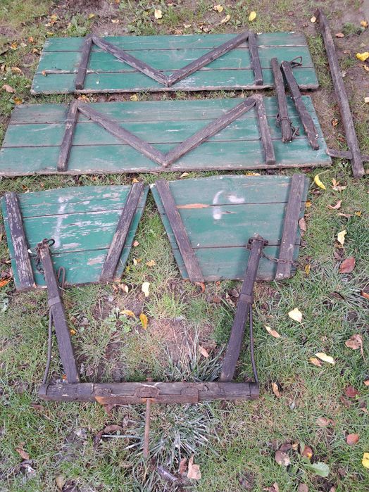 Sprzedam wóz wózek drewniany.