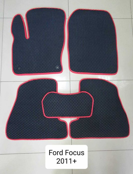 Коврики EVA Ford Focus Ford Fusion Ford Mondeo килимки в салон ЕВА ЄВА