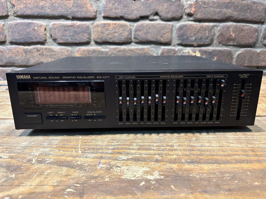 Equalizer korektor graficzny Yamaha EQ M 77