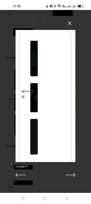 Drzwi wewnętrzne Asteria 90 prawe
