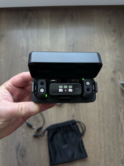 DJI Mic (2 передавачі + приймач) бездротова радіосистема