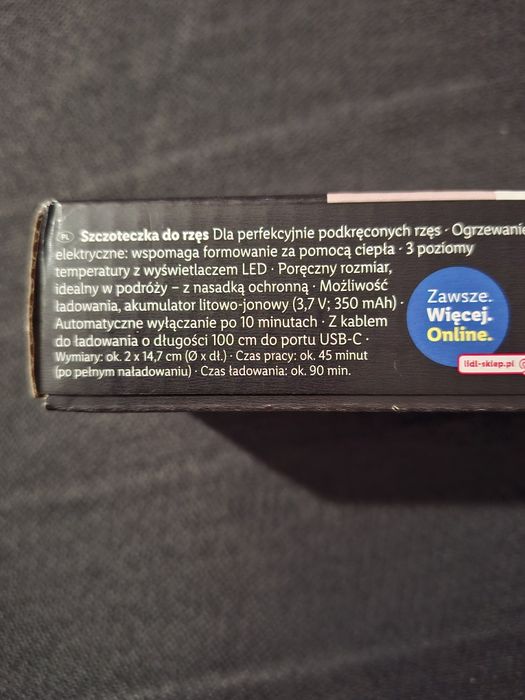 Elektryczna zalotka do rzęs