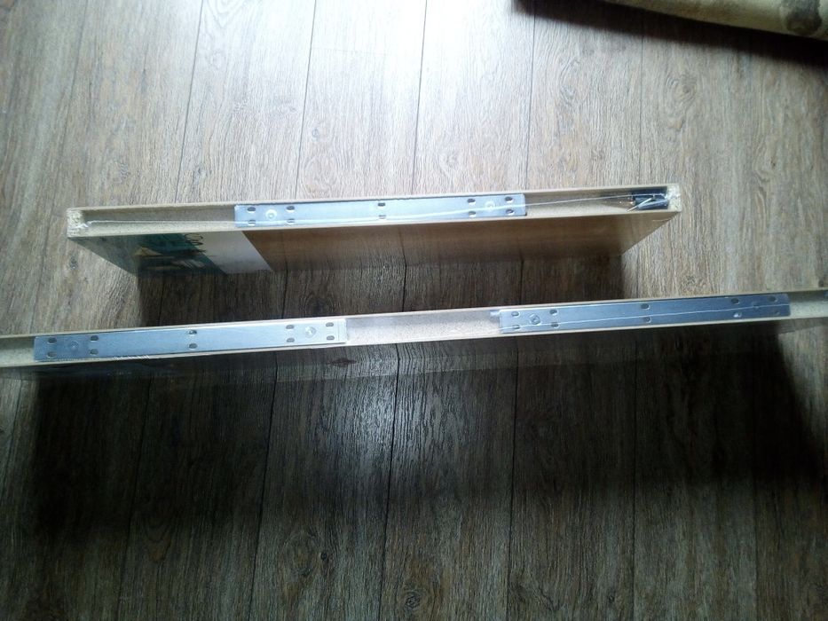 Półka samowisząca dąb 118x24