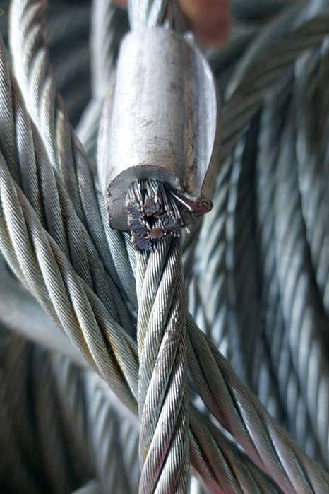 Lina stalowa-ocynkowana 8mm/8m