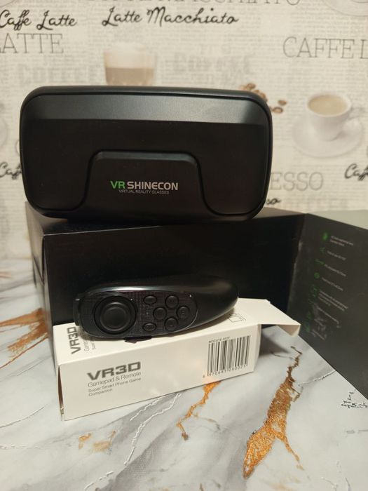 Окуляри шолом віртуальної реальності VR Box GO4EA з навушниками