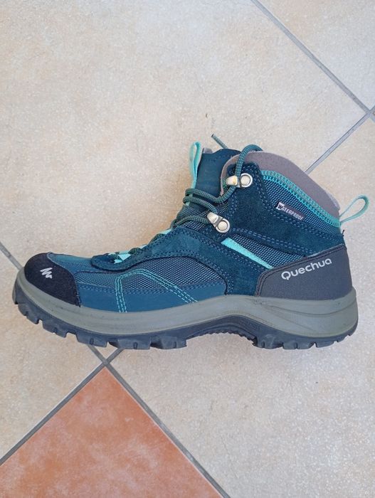 Buty turystyczne Quechua MH100 WPT MID 39 damskie