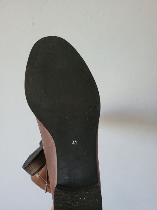 Botki jazzowki damskie skorzane nowe r.41