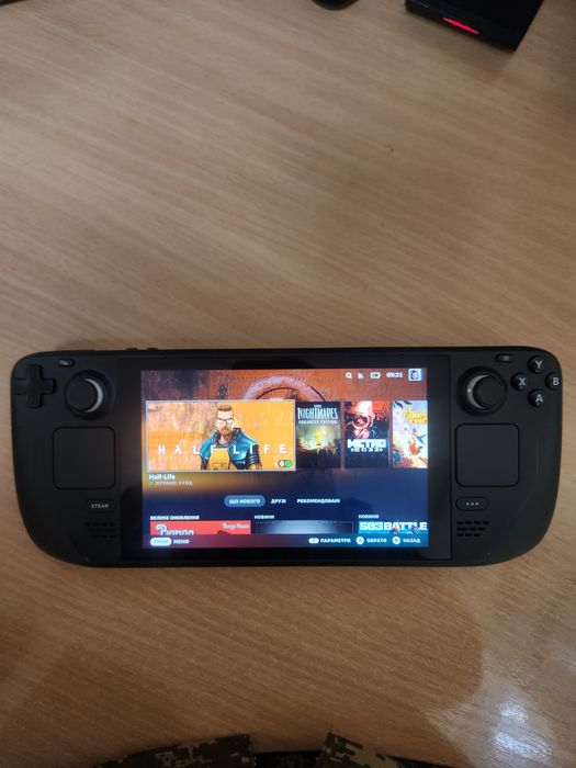 Steam deck IPS (SSD 512gb +micro SD 1tb)