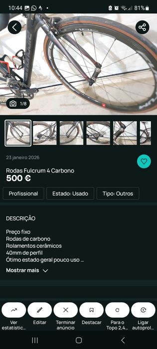 Acessórios para bicicletas oportunidades