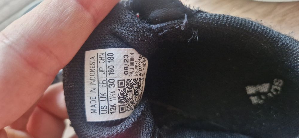 Buty adidas rozmiar 30