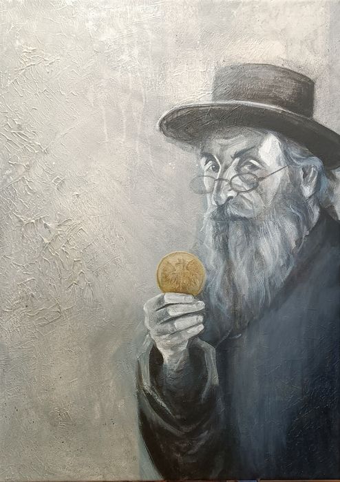 Portret na zamówienie – ręcznie malowany obraz akrylowy