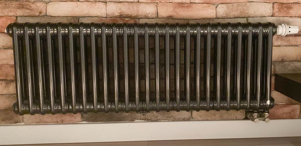 Grzejnik dekoracyjny Tubus 3 czarny 115x40 Instal Projekt loft