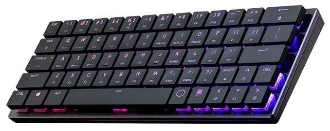 Teclado COOLER MASTER SK621 Cherry Low Red (Português-PT)