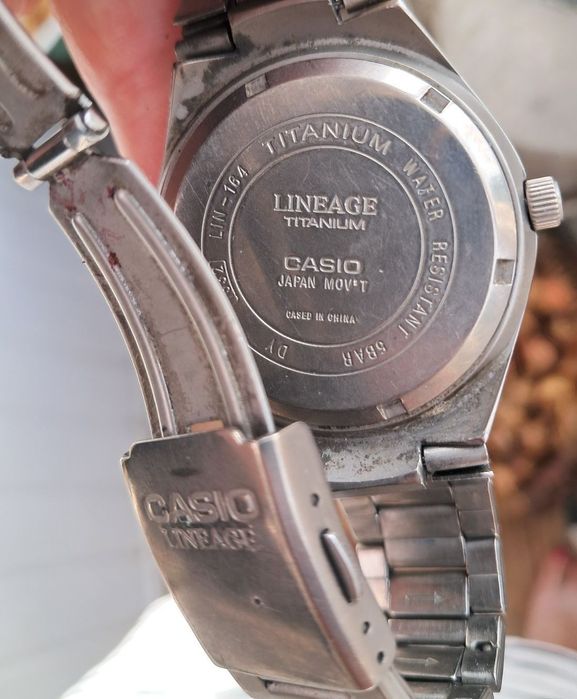 Casio чоловічий наручний годинник