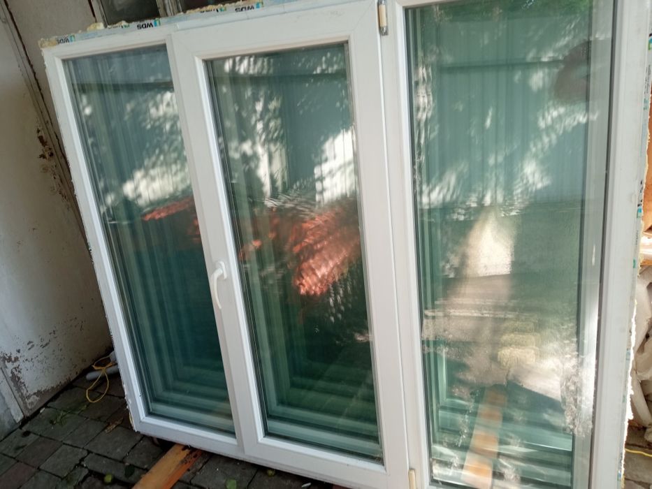 Вікна двері металопластикові різні розміра :146; 110;120-вис.шир.від11