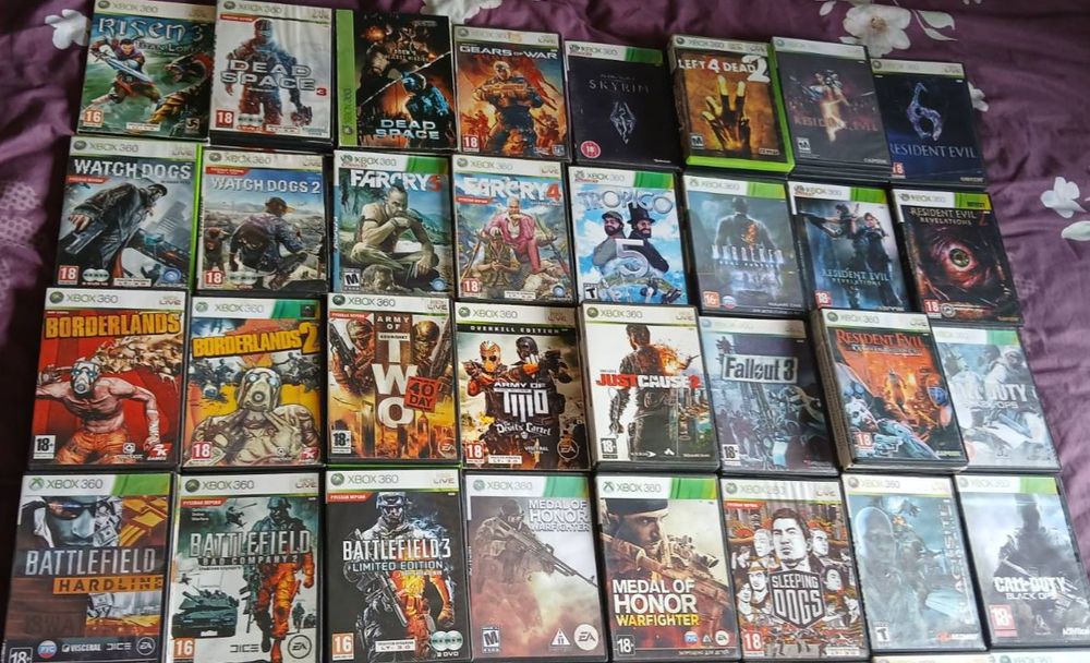 Гра  call of duty на  Xbox 360