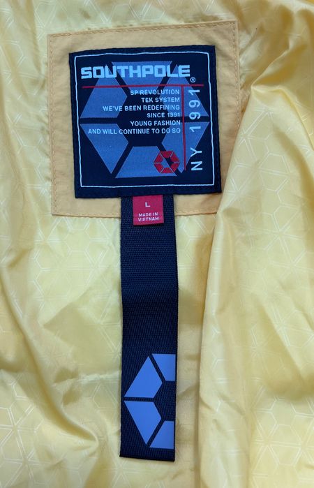 Puchowa Kurtka Southpole very warm big logo