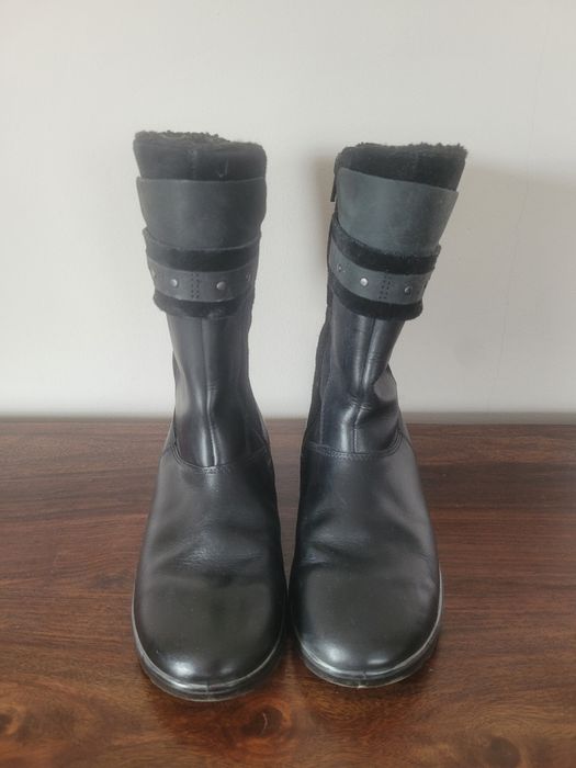 Kozaki buty Ecco roz.37 grube
