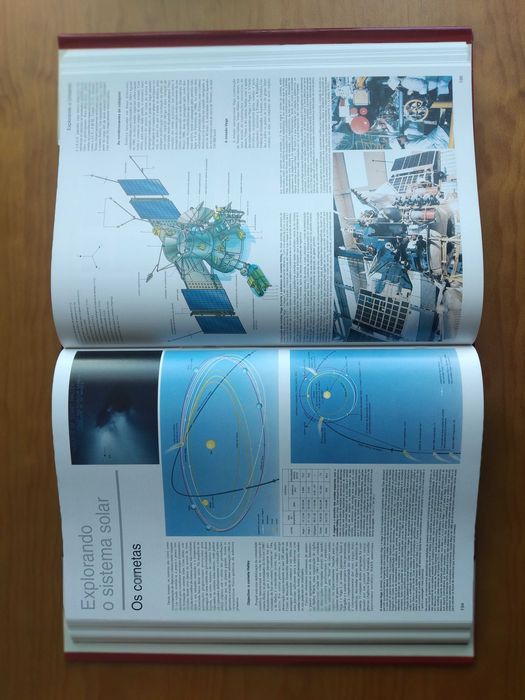 Atlas do Espaço da Grande Enciclopédia Portuguesa Brasileira - livro novo