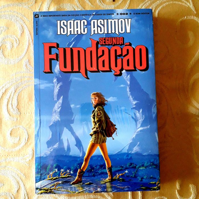 Isaac Asimov - Trilogia da Fundação - Vol. 1 a 3  - Ed. BRASIL - NOVOS -  PROMOÇÃO