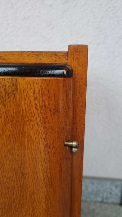 J Halabala Szafka Komoda na płyty, dokumenty Art Deco lata 30 Design