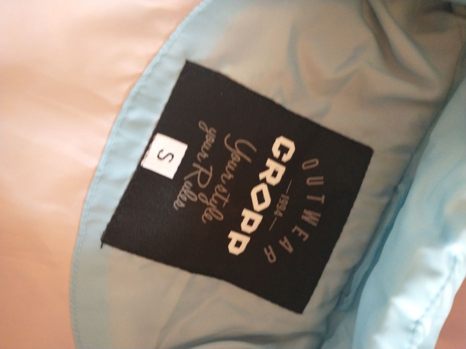 Kurtka wiosenno jesienna Cropp S baby blue