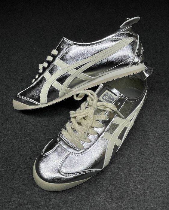 кроссовки Asics onitsuka tiger silver