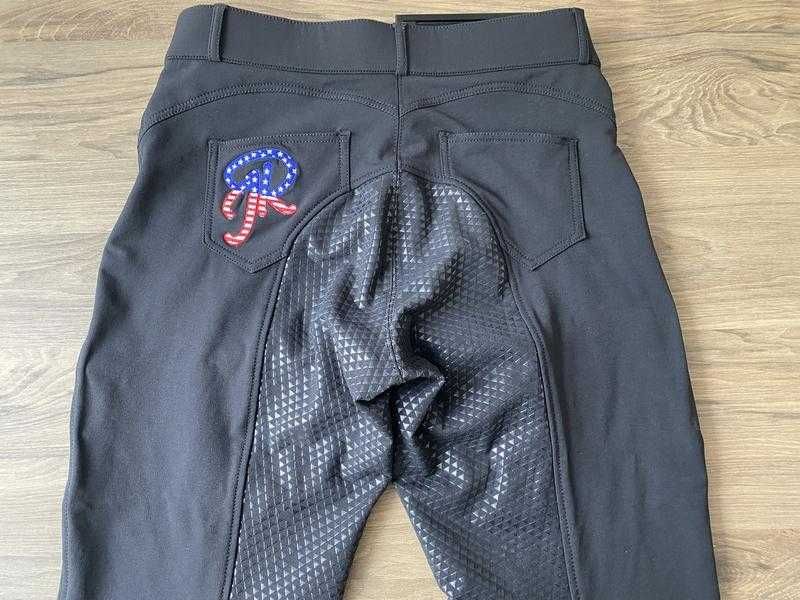 Бриджі для верхової їзди з повною силіконовою леєю