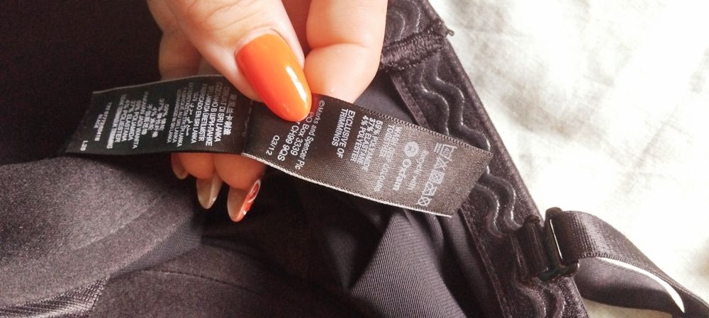 Halka modelująca z biustonoszem Marks & Spencer rozm. 34D