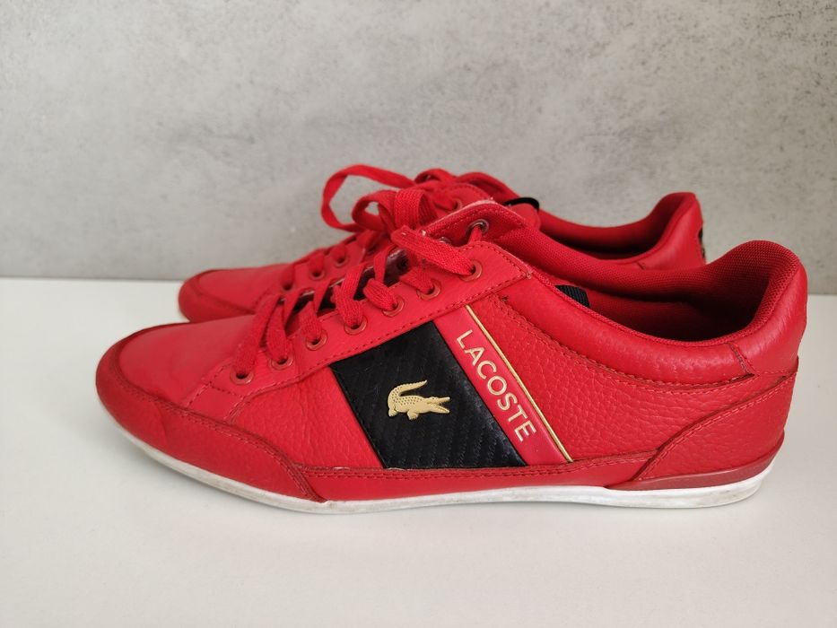 Sneakersy Lacoste chaymon Red 41