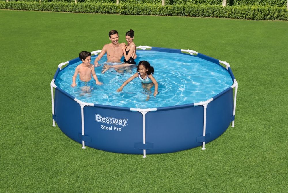 Pischina tubular redonda Bestway Steel Pro 305x76cm
