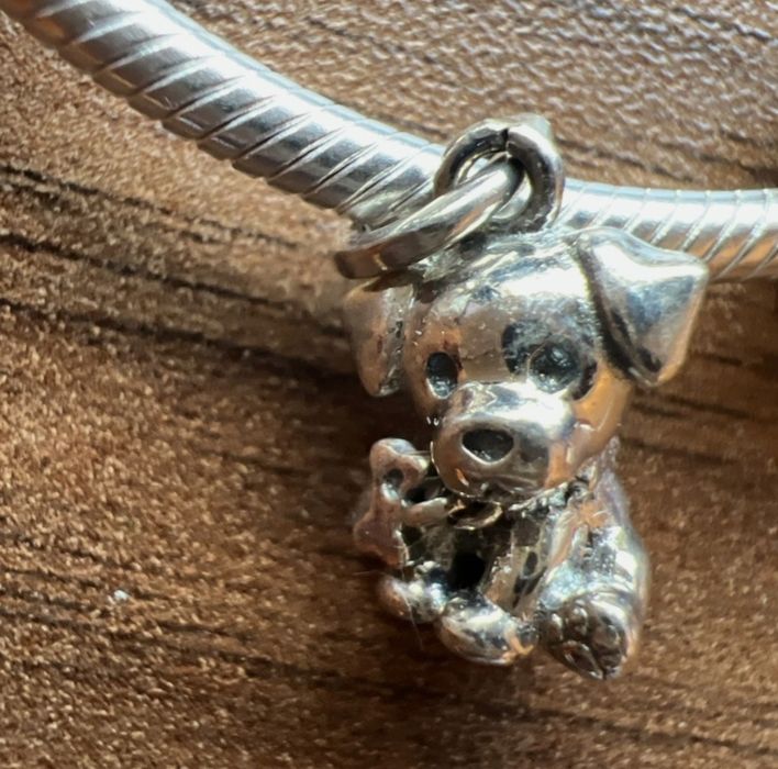 Pulseira Pandora com 8 Charms